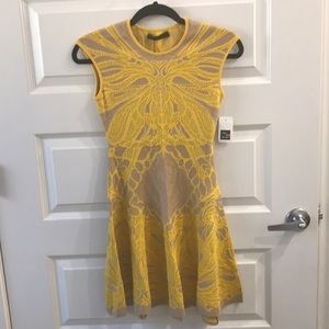 Yellow and beige RVN dress for sale